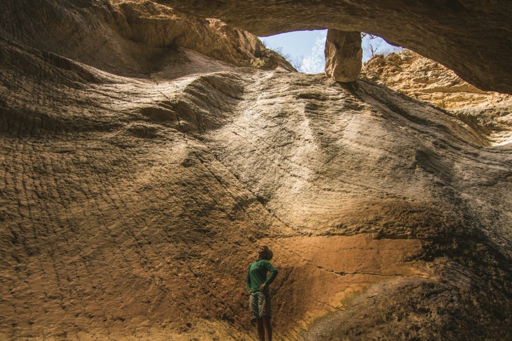 Hike into Llanten Canyon. 