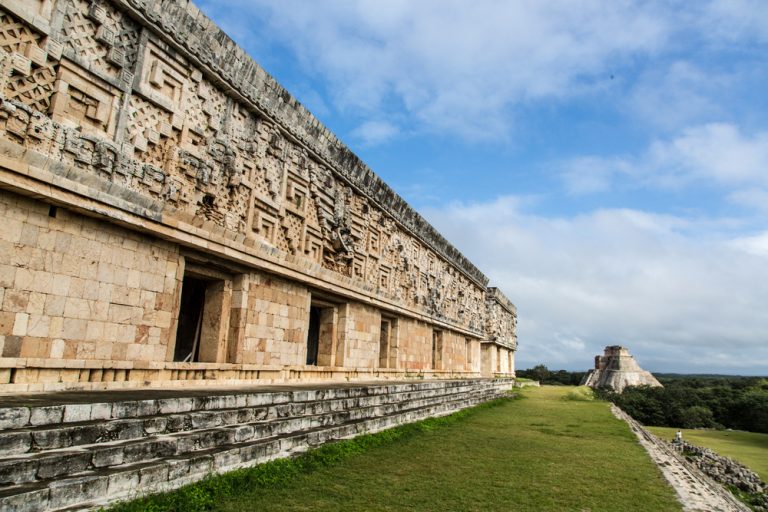 Ancient pyramid in Mexico