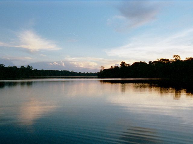 Weather circumstances in the Amazon in Peru