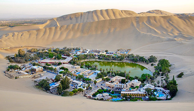 Atacama Desert, Oasis of Huacachina, Peru