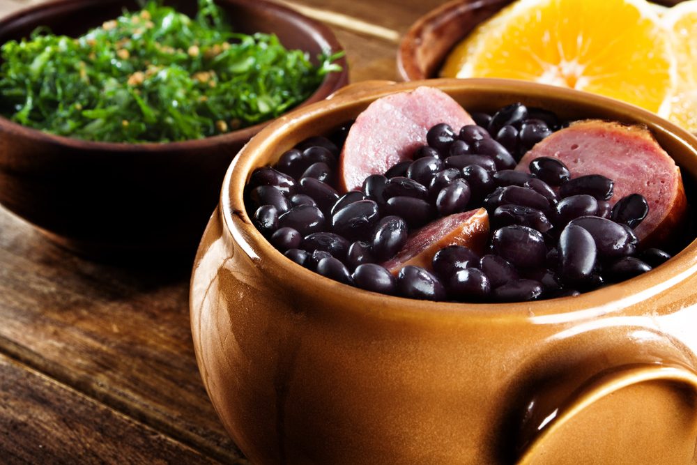 Feijoada, the national dish of Brazil.