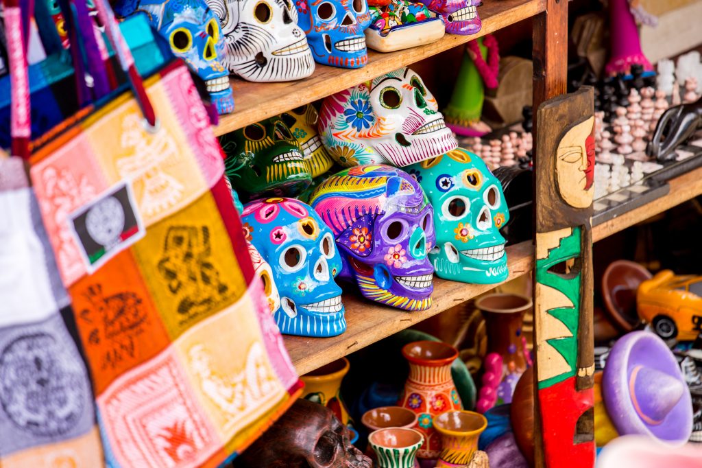 Souvenirs in Playa del Carmen.