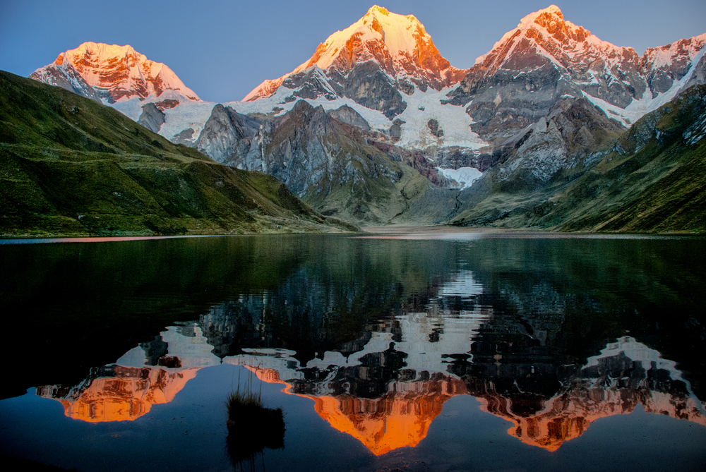 The landscape of the Huayhuash