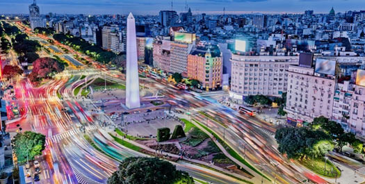 Arrival in Buenos Aires