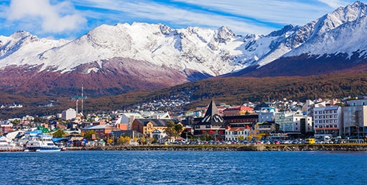 Arrive in Ushuaia