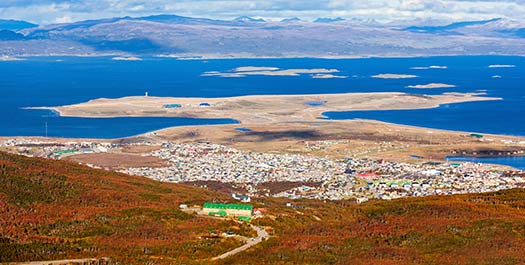 Disembark in Ushuaia