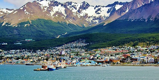 Arrive Ushuaia