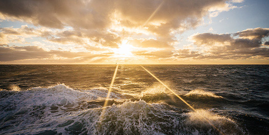 At Sea towards Antarctica