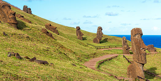 Exploring Easter Island