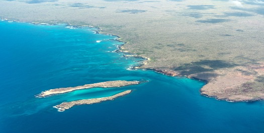 Arrival in Baltra, Puerto Ayora