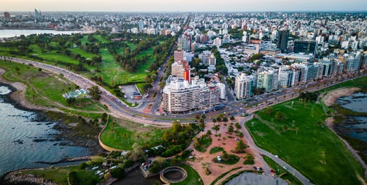 Arrival in Montevideo