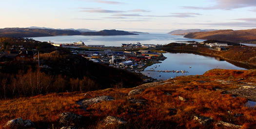 Arrive Kirkenes, Norway