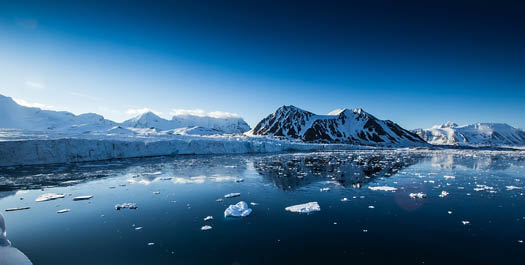 At Sea Along Spitsbergen