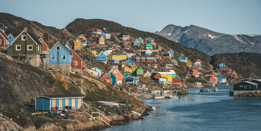 Kangaamiut and Evighedsfjorden