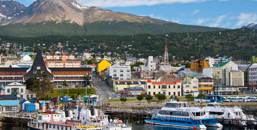 Disembarkation in Ushuaia